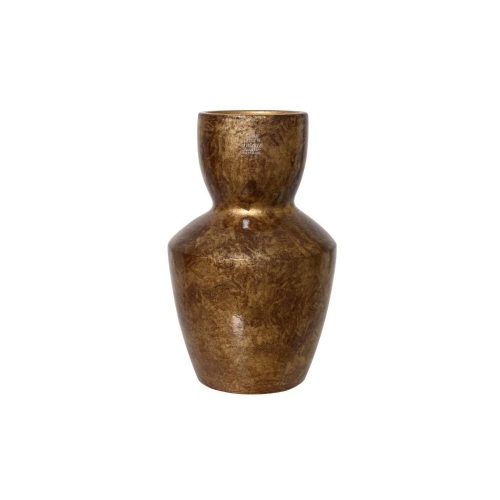VASO TERRACOTTO ORO COPPER H.40 D.23
